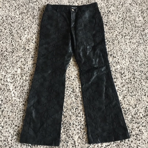 Dollhouse Pants & Jumpsuits Dollhouse Genuine Black Leather Pants